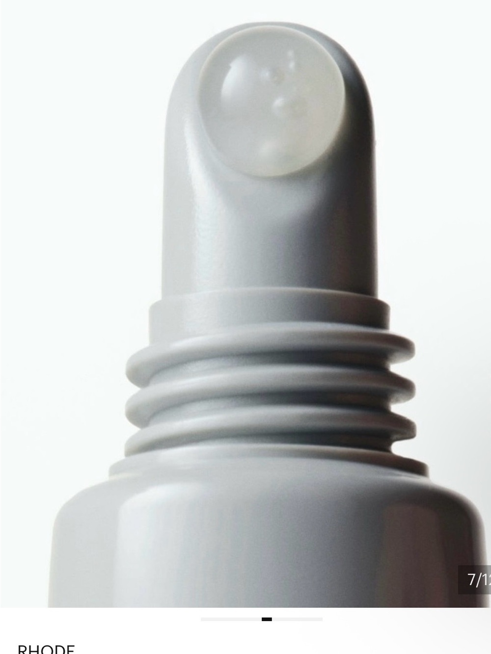 RHODE Peptide Lip Treatment in Pink & Light Gray - Picture 4 of 4